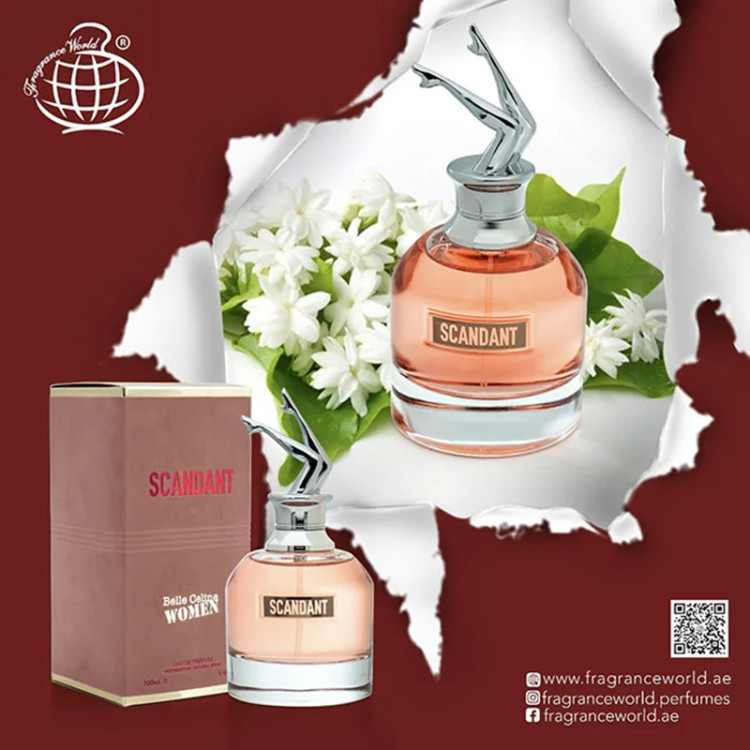 ادکلن زنانه ۱۰۰ میل فرگرانس مدل ژان پل گوتیه اسکندل