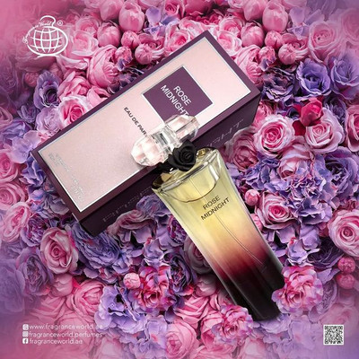 ادکلن زنانه ۸۰ میل برند فرگرانس رایحه میدنایت رز