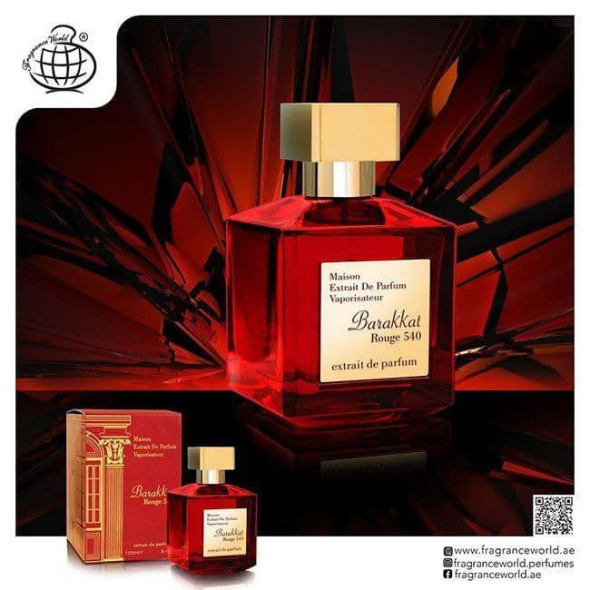ادکلن زنانه ۱۰۰میل فرگرانس رایحه باکارات رژ قرمز