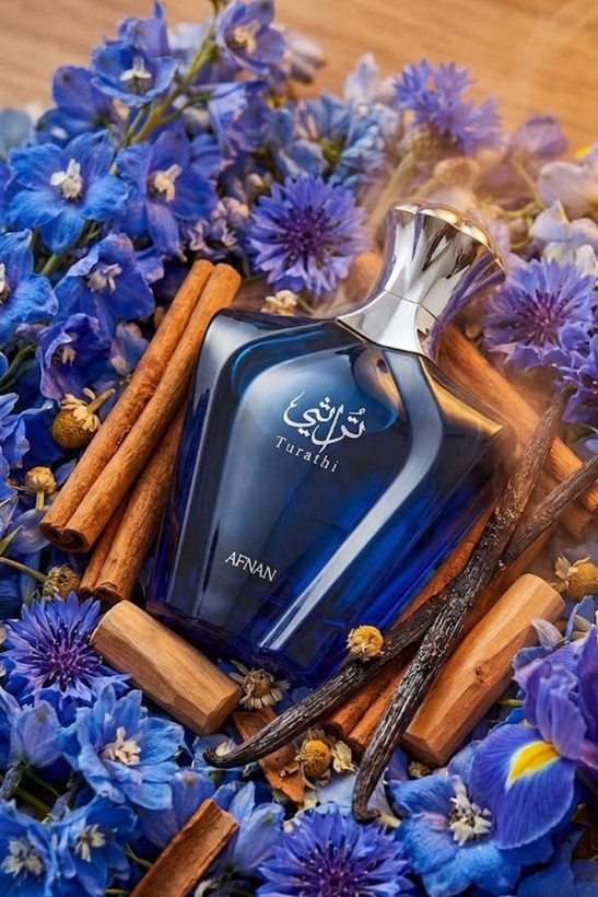 عطر ادکلن ۹۰ میل مردانه برند افنان مدل تراثی بلو رایحه بولگاری تایگار