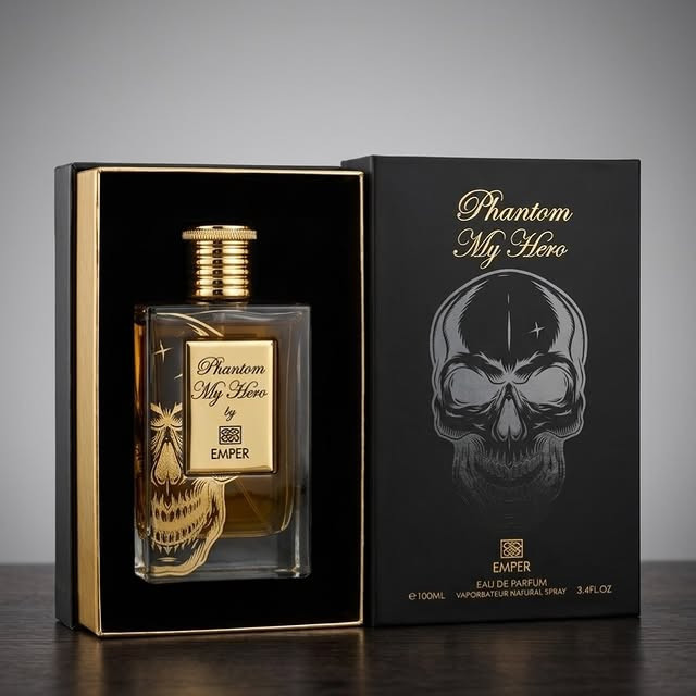 عطر ادکلن مردانه ۱۰۰میل برند امپر مدل فانتوم مای هرو رایحه بای کیلیان بلک فانتوم