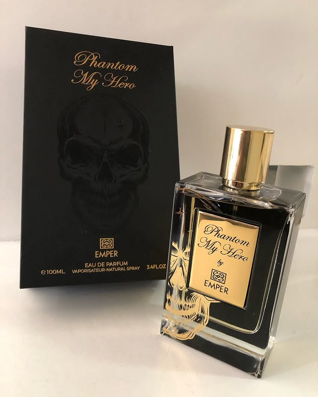 عطر ادکلن مردانه ۱۰۰میل برند امپر مدل فانتوم مای هرو رایحه بای کیلیان بلک فانتوم
