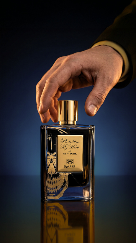 عطر ادکلن مردانه ۱۰۰میل برند امپر مدل فانتوم مای هرو رایحه بای کیلیان بلک فانتوم