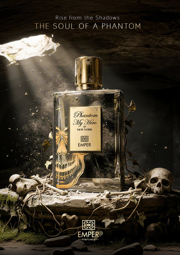 عطر ادکلن مردانه ۱۰۰میل برند امپر مدل فانتوم مای هرو رایحه بای کیلیان بلک فانتوم