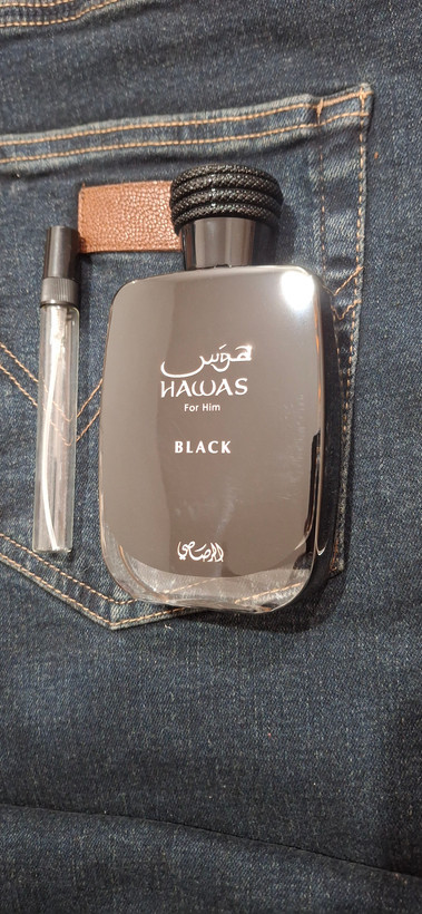 دکانت ۱۰میل ادکلن رصاصی مدل هوس بلک فورهیم رایحه نیشانه حاجیوات